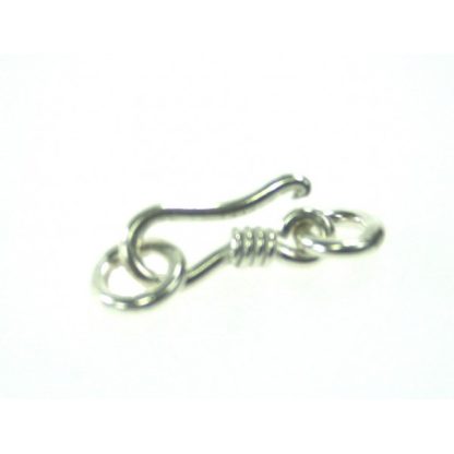 925 Zilver Slot - Haaksluiting met Ringen 14 mm