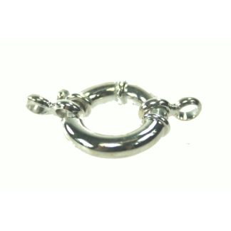 925 Zilver Slot - Fantasie Veerring 14 mm