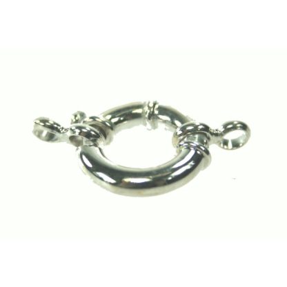 925 Zilver Slot - Fantasie Veerring 14 mm