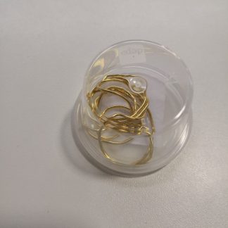 Spiraal draad Goud (French Wire gold plated) L = 0.70 m