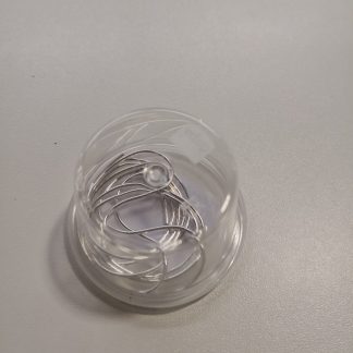 Spiraal draad zilver (French Wire silver plated) L = 0.70 m