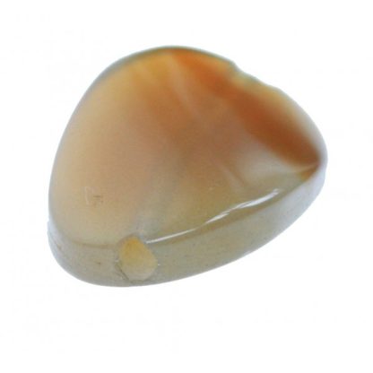 Agaat - Ovaalvormig - 13 x 18 mm - Bruin - Geel - per streng