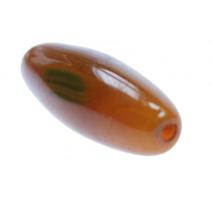 Agaat - Kegelvormig - 13 x 18 mm - Bruin - per streng