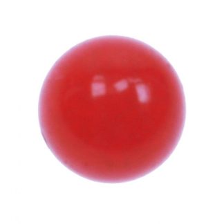 Agaat - Rond - 14 mm - Rood - per streng