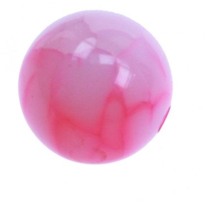 Agaat - Rond - 14 mm - Roze - per streng