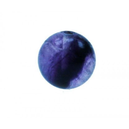 Amethist - Rond - 8 mm - Paars - per streng