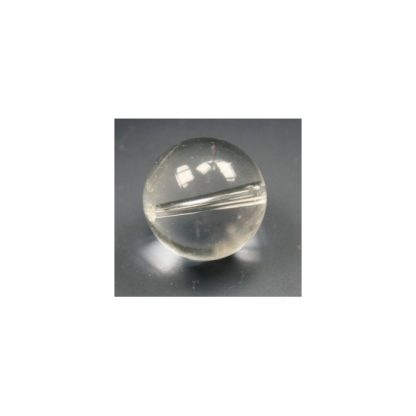 Bergkristal - Rond - Glad - 06 mm - Transparant - per streng
