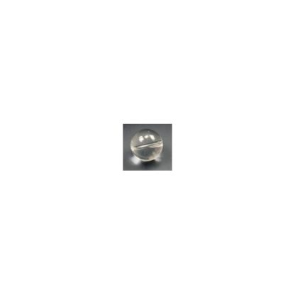 Bergkristal - Rond - Glad - 8 mm - Transparant - per streng