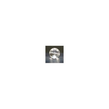 Bergkristal - Rond - Glad - 11 mm - Transparant - per streng