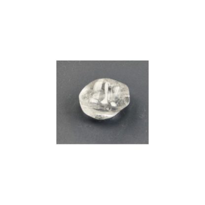Bergkristal - Grof geslepen - Glad - 10 x 12 mm - Transparant - per streng