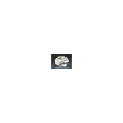 Bergkristal - Grof geslepen - Glad - 10 x 12 mm - Transparant - per streng
