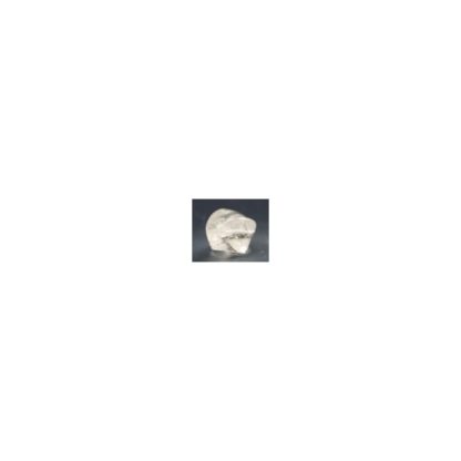Bergkristal - Grof geslepen - Glad - 10 x 12 mm - Transparant - per streng