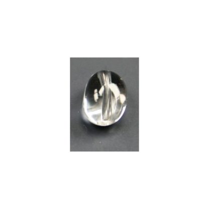 Bergkristal - Ovaal - Glad - 7 x 11 mm - Transparant - per streng