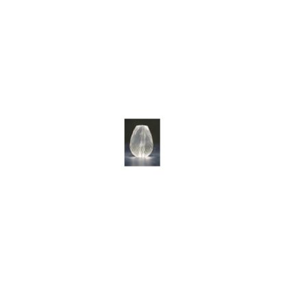 Bergkristal - Druppelvorm - Gefacetteerd - 13 x 17 mm - Transparant - per streng