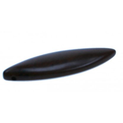 Jaspis - 10 x 35 mm - Bruin - per streng