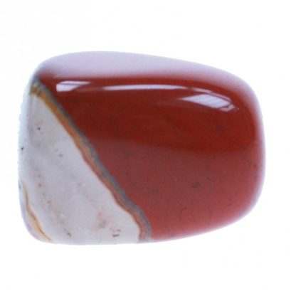 Jaspis - 15 x 18 mm - Rood Bruin - per streng