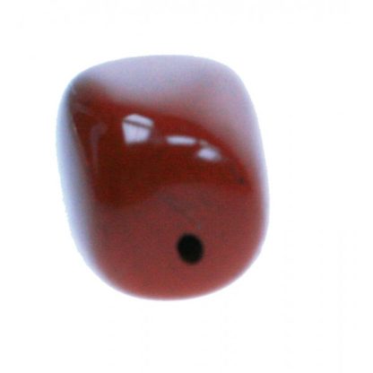 Jaspis - 15 x 18 mm - Rood Bruin - per streng