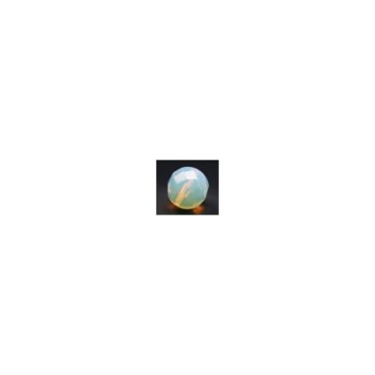 Maansteen - Rond - Gefacetteerd - 10 mm - Troebel - per streng