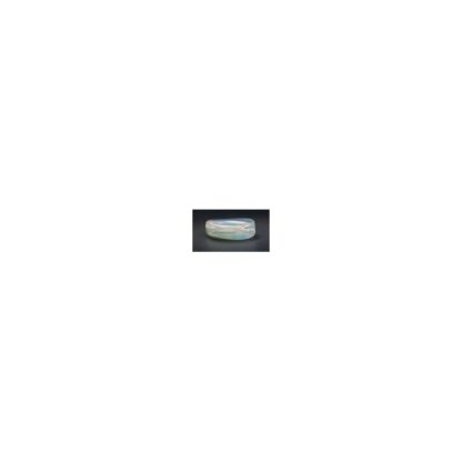 Maansteen - Plat - Glad - 12 x 18 mm - Troebel - per streng