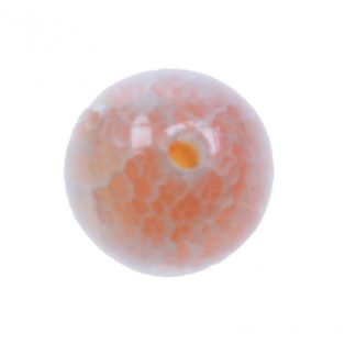 Maansteen - Rond - Glad - 14 mm - Romig Roze - per streng
