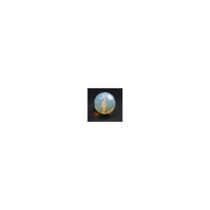 Maansteen - Rond - Gefacetteerd - 14 mm - Troebel - per streng