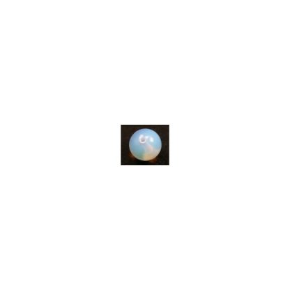 Maansteen - Rond - Glad - 16 mm - Troebel - per streng