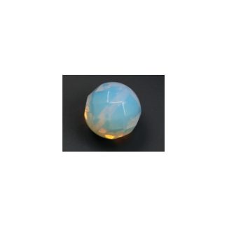 Maansteen - Rond - Gefacetteerd - 16 mm - Troebel - per streng
