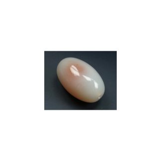 Maansteen - Ovaalvormig - Glad - 18 x 28 mm - Romig Roze - per streng