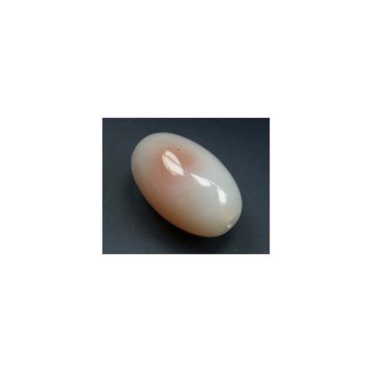 Maansteen - Ovaalvormig - Glad - 18 x 28 mm - Romig Roze - per streng