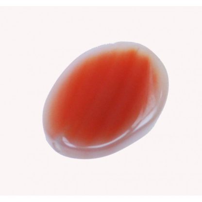 Maansteen - Plat - Glad - 30 x 40 mm - Romig Roze - per streng