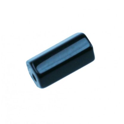 Onyx - Prisma - Glad - 7 x 10 mm - Zwart - per streng