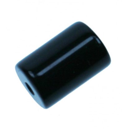 Onyx - Cilinder - Glad - 8 x 12 mm - Zwart - per streng