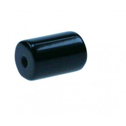 Onyx - Cilinder - Glad - 8 x 12 mm - Zwart - per streng