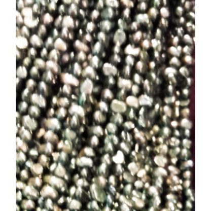 Zoetwaterparels - gekleurd - 4 mm - Grijs - per streng