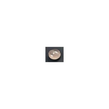 Rozenquartz - Rond - Plat - 12 mm - Roze - per streng